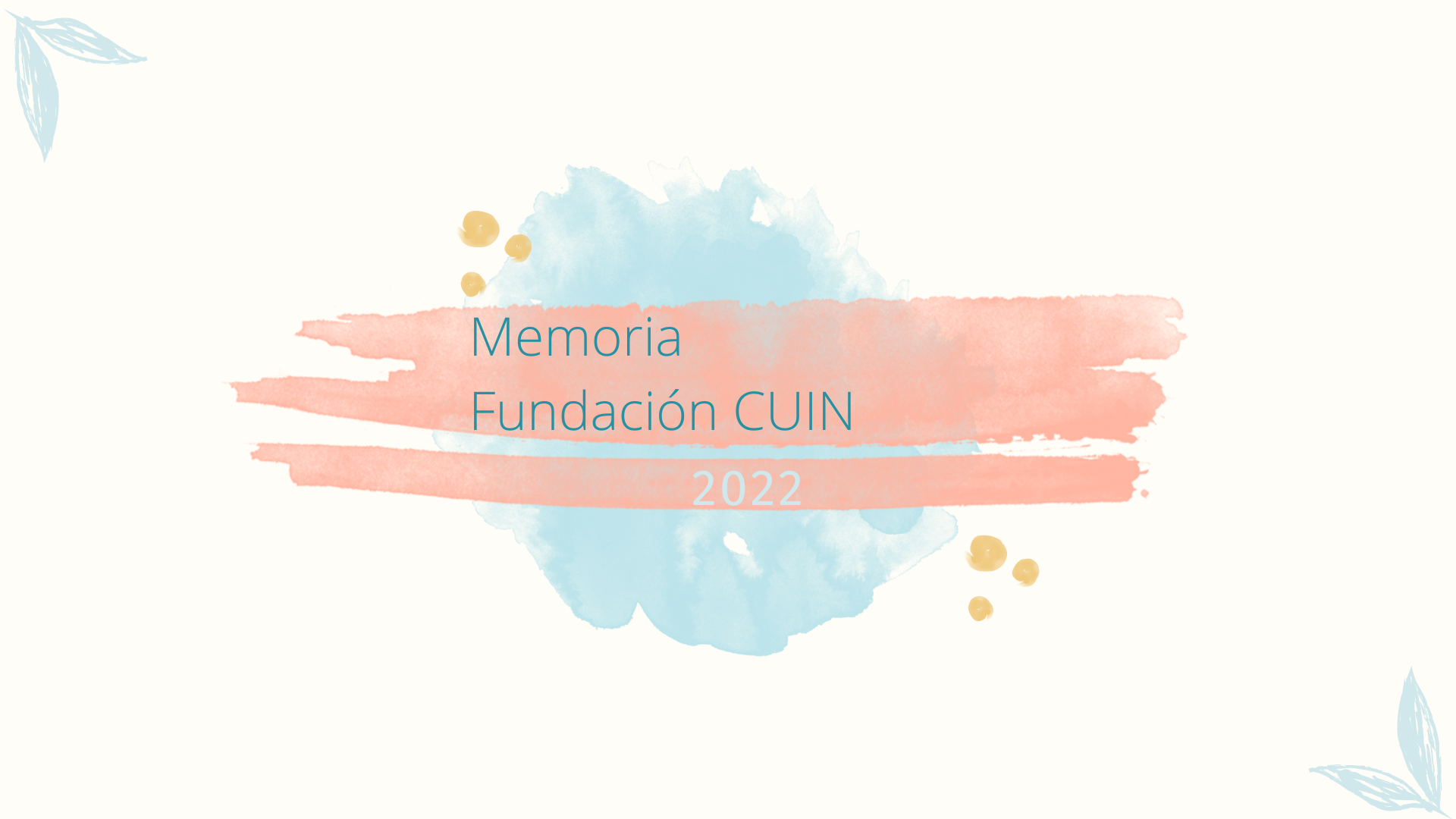 Memoria 2022